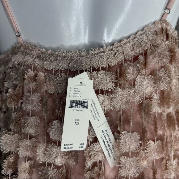 Anthropologie x Saylor Fringe Mini Slip Dress/ size XS - Picture 14 of 14